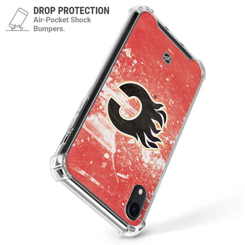 NHL Calgary Flames Frozen iPhone XR Clear Case