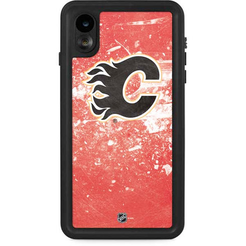 NHL Calgary Flames Frozen iPhone XR Waterproof Case
