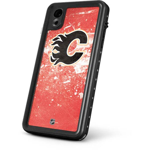 NHL Calgary Flames Frozen iPhone XR Waterproof Case