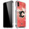 NHL Calgary Flames Frozen iPhone XS Max Clear Case
