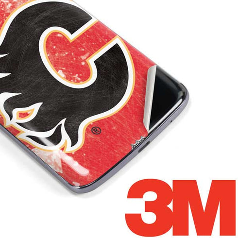 NHL Calgary Flames Frozen Moto E5 Plus Skin