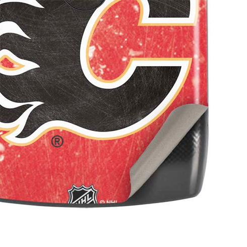 NHL Calgary Flames Frozen Motorola RAZR Skin
