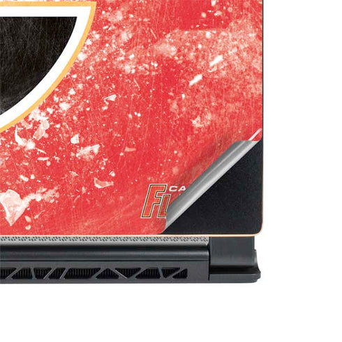 NHL Calgary Flames Frozen MSI GS65 Stealth Laptop Skin