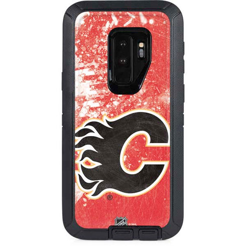 NHL Calgary Flames Frozen Otterbox Defender Galaxy Skin
