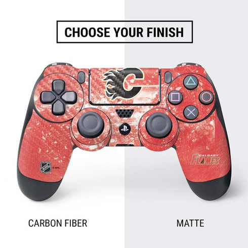 NHL Calgary Flames Frozen PS4 Controller Skin