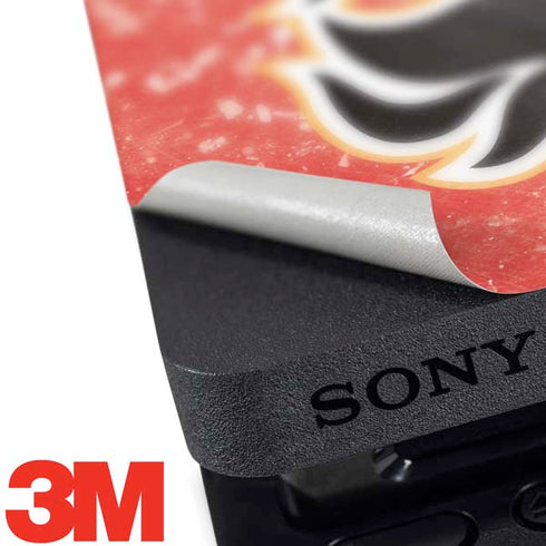 NHL Calgary Flames Frozen PS4 Slim Bundle Skin