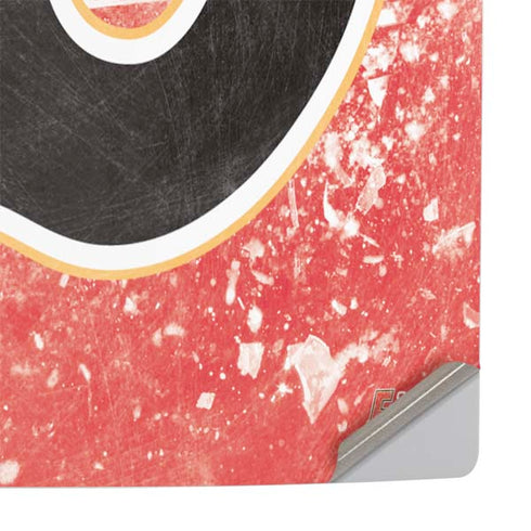 NHL Calgary Flames Frozen PS5 Console Skin