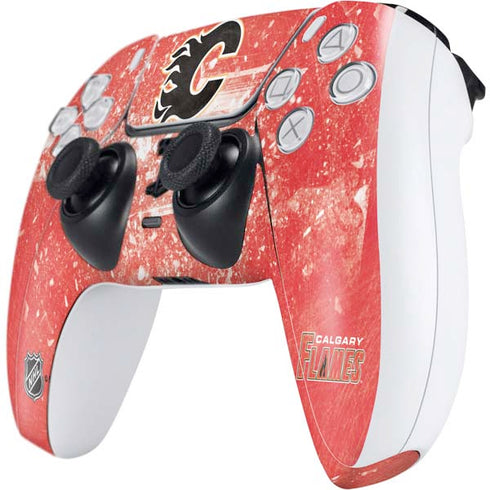 NHL Calgary Flames Frozen PS5 Controller Skin