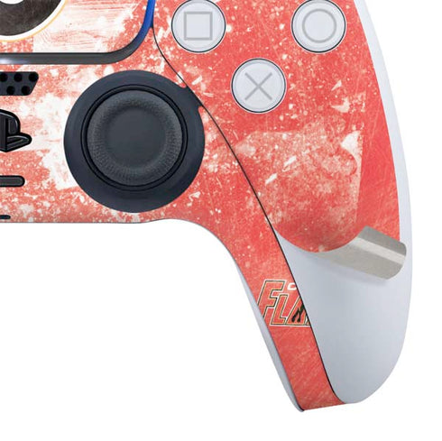 NHL Calgary Flames Frozen PS5 Slim Digital Edition Bundle Skin