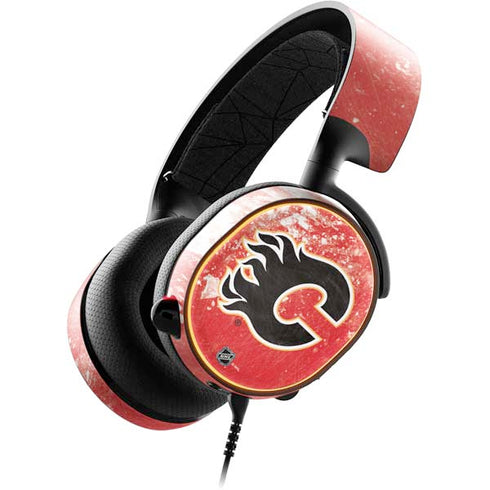 NHL Calgary Flames Frozen SteelSeries Arctis 5 Skin