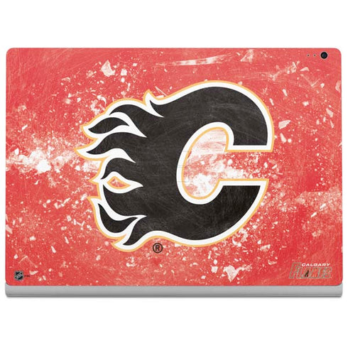 NHL Calgary Flames Frozen Surface Book 2 15in Skin