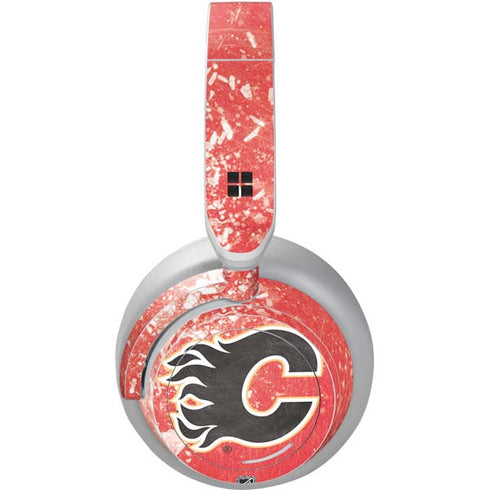 NHL Calgary Flames Frozen Surface Headphones Skin