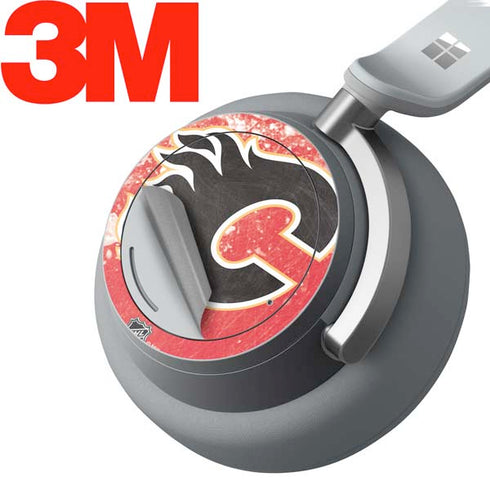 NHL Calgary Flames Frozen Surface Headphones Skin