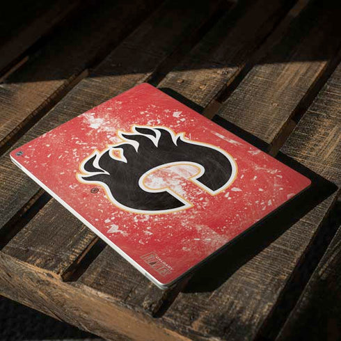 NHL Calgary Flames Frozen Surface Laptop 2 Skin