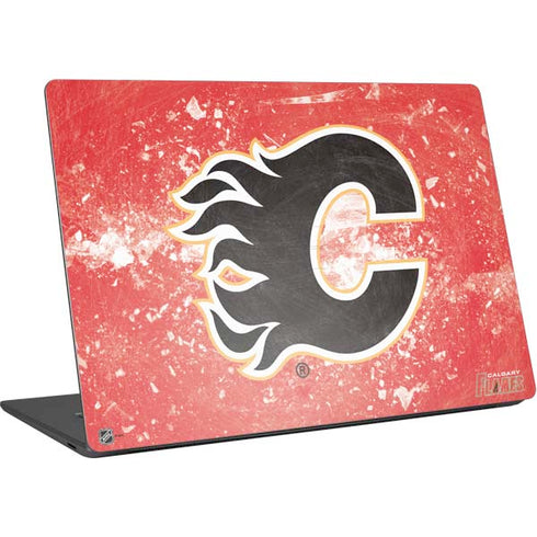 NHL Calgary Flames Frozen Surface Laptop 4 15in Skin