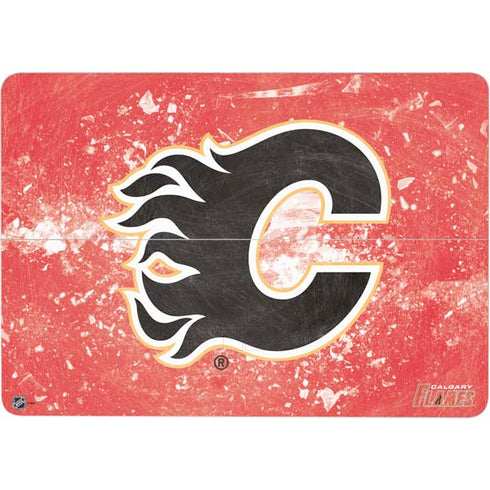 NHL Calgary Flames Frozen Surface Laptop Studio Skin