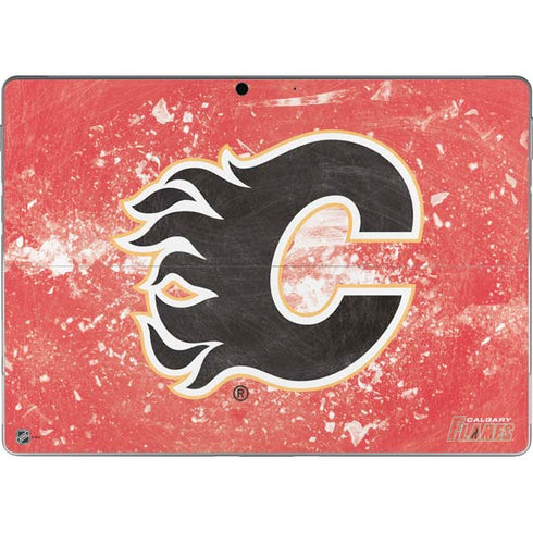 NHL Calgary Flames Frozen Surface Pro 8 Skin