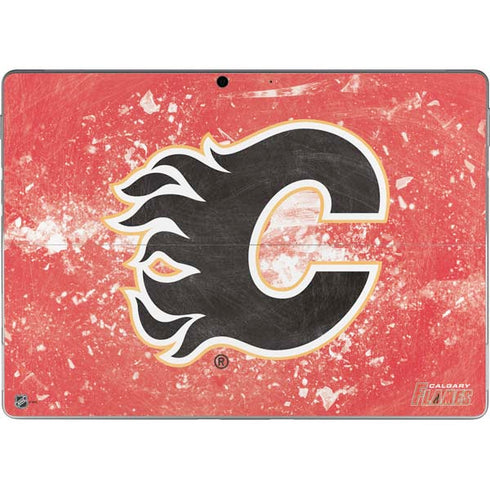 NHL Calgary Flames Frozen Surface Pro 9 Skin