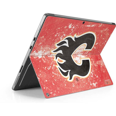 NHL Calgary Flames Frozen Surface Pro 9 Skin