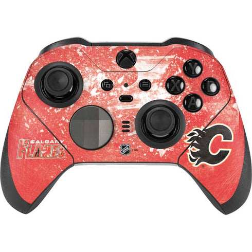 NHL Calgary Flames Frozen Xbox Elite Wireless Controller Series 2 Skin