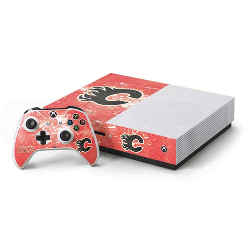 NHL Calgary Flames Frozen Xbox One Skins