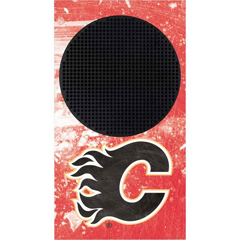 NHL Calgary Flames Frozen Xbox Series S Console Skin