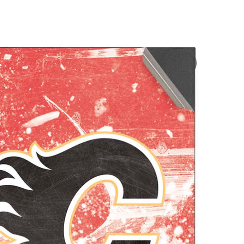 NHL Calgary Flames Frozen Xbox Series X Console Skin