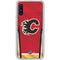 NHL Calgary Flames Home Jersey Galaxy A10e Clear Case