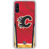 NHL Calgary Flames Home Jersey Galaxy A10e Clear Case