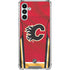 NHL Calgary Flames Home Jersey Galaxy A13 5G Clear Case