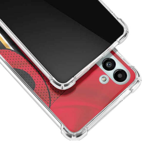 NHL Calgary Flames Home Jersey Galaxy A13 5G Clear Case