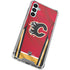 NHL Calgary Flames Home Jersey Galaxy A14 5G Clear Case