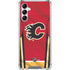 NHL Calgary Flames Home Jersey Galaxy A15 5G Clear Case