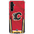 NHL Calgary Flames Home Jersey Galaxy A54 5G Clear Case