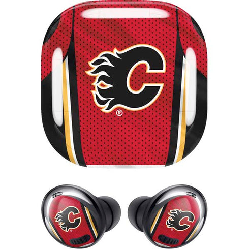 NHL Calgary Flames Home Jersey Galaxy Buds Pro Skin