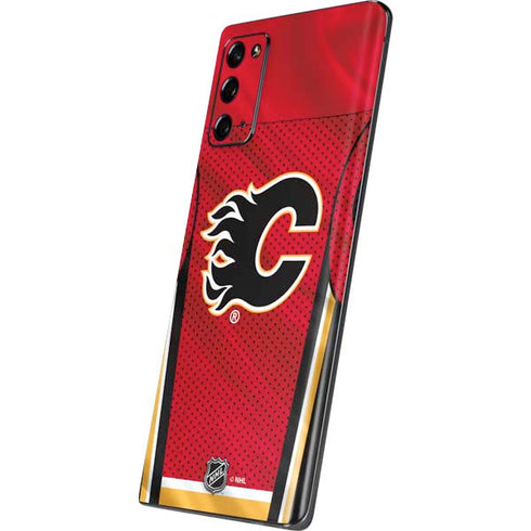 NHL Calgary Flames Home Jersey Galaxy Note20 5G Skin