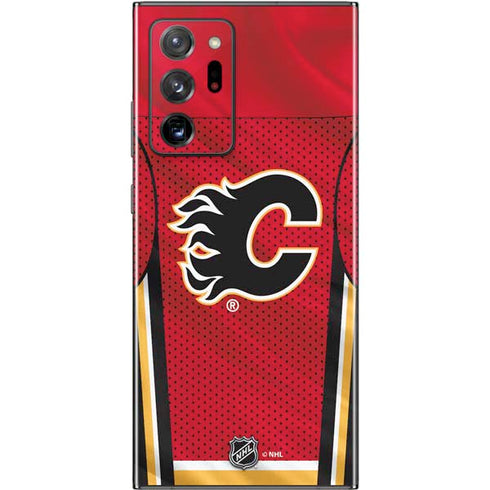 NHL Calgary Flames Home Jersey Galaxy Note20 Ultra 5G Skin