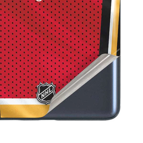 NHL Calgary Flames Home Jersey Galaxy S20 Fan Edition Skin