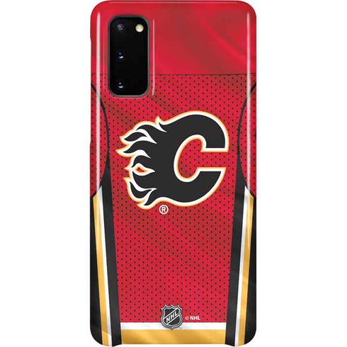 NHL Calgary Flames Home Jersey Galaxy S20 Lite Case