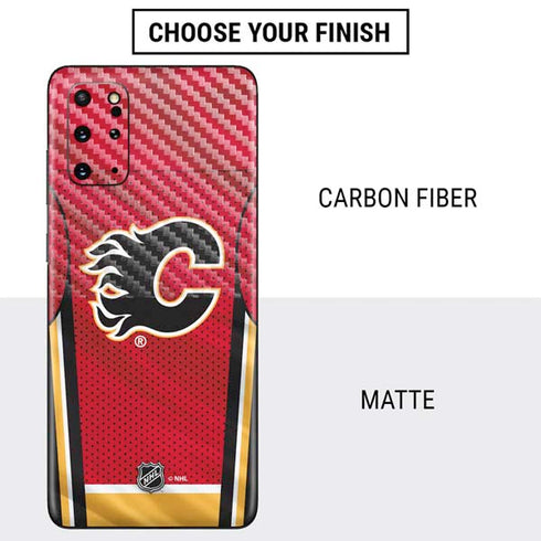 NHL Calgary Flames Home Jersey Galaxy S20 Plus Skin