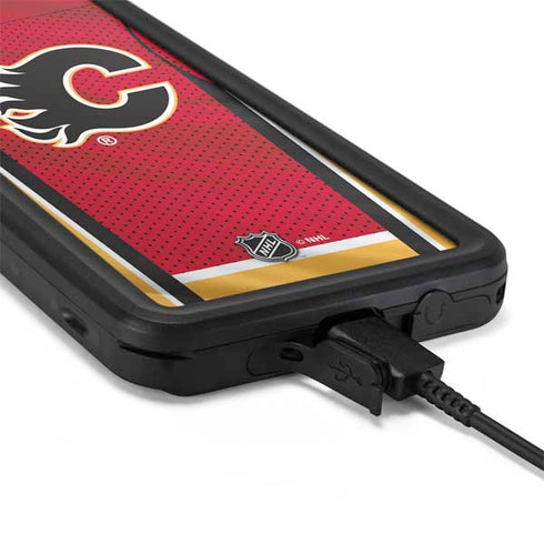 NHL Calgary Flames Home Jersey Galaxy S20 Plus Waterproof Case