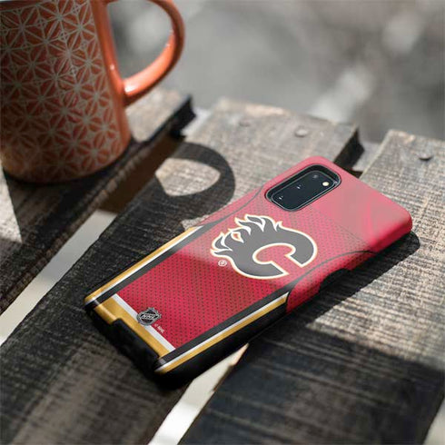 NHL Calgary Flames Home Jersey Galaxy S20 Pro Case