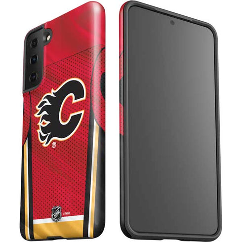 NHL Calgary Flames Home Jersey Galaxy S21 Plus 5G Pro Case
