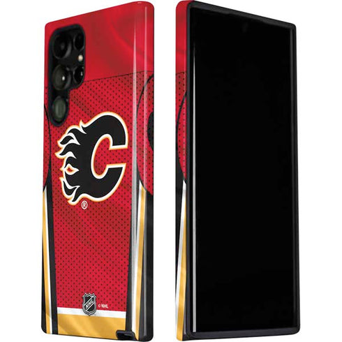 NHL Calgary Flames Home Jersey Galaxy S22 Ultra Pro Case