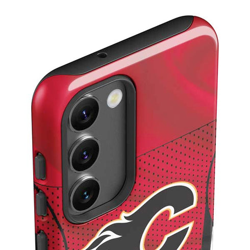 NHL Calgary Flames Home Jersey Galaxy S23 Plus Pro Case