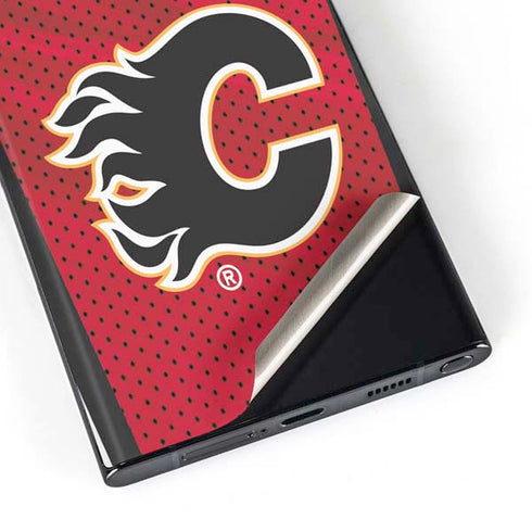 NHL Calgary Flames Home Jersey Galaxy S23 Ultra Skin