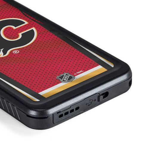 NHL Calgary Flames Home Jersey Galaxy S23 Waterproof Case