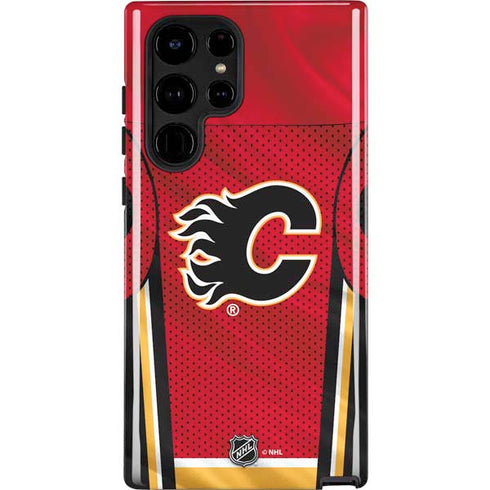 NHL Calgary Flames Home Jersey Galaxy S24 Ultra Impact Case