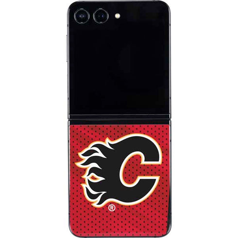 NHL Calgary Flames Home Jersey Galaxy Z Flip5 5G Skin