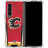 NHL Calgary Flames Home Jersey Galaxy Z Fold4 5G Clear Case